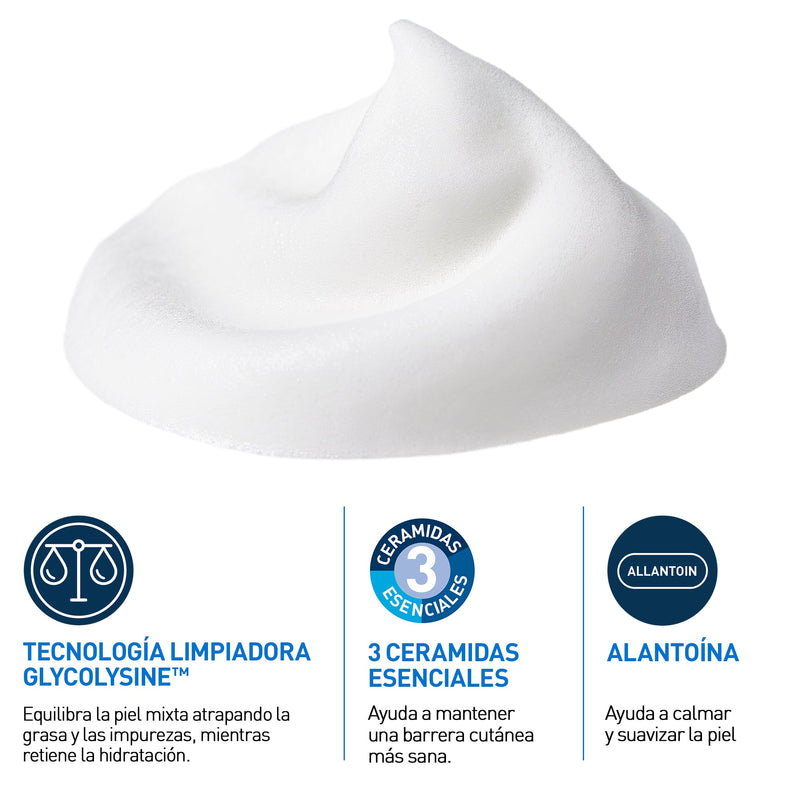 Cerave Limpiador Air Foam Reequilibrante 148ml - Farmacias Arrocha
