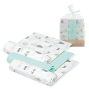 Gasas Bambu 55X70 Mod Moon Pack 3 Menta - Farmacias Arrocha