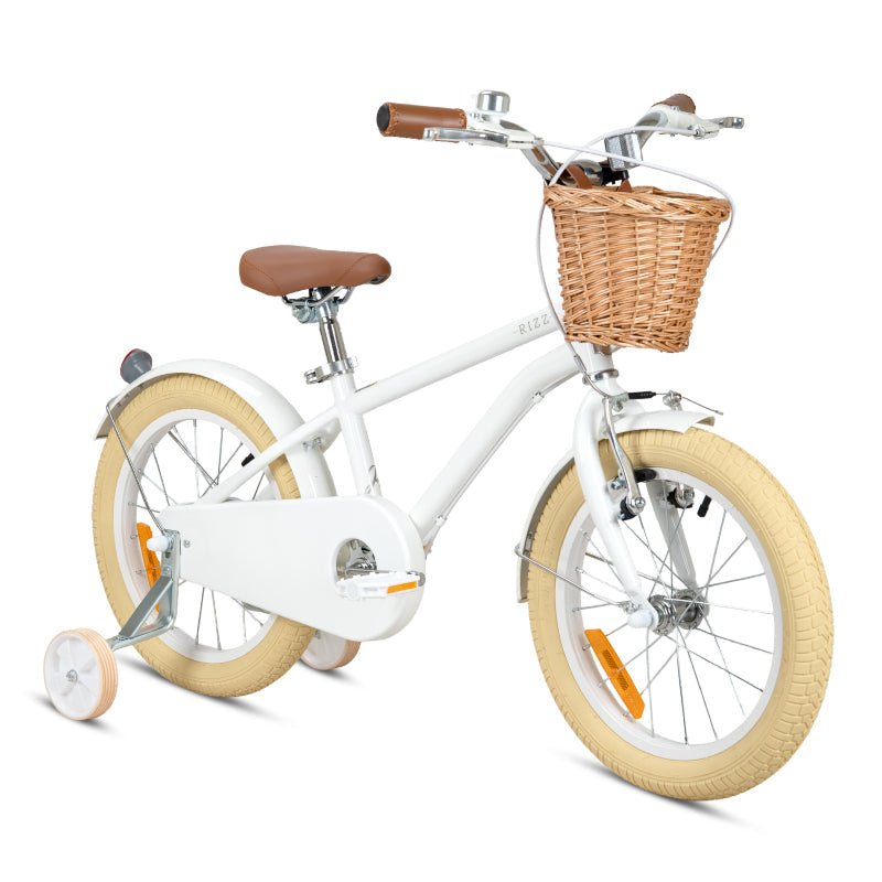 Bicicleta Rizz Platinum Jr 16" - Blanco - Farmacias Arrocha