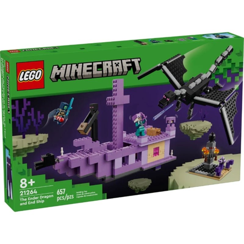 Minecraft el Dragón Ender y el Barco del End - Farmacias Arrocha