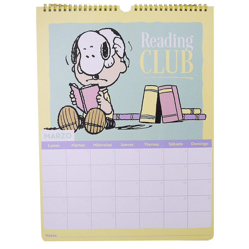 Calendario 30X40 Snoopy