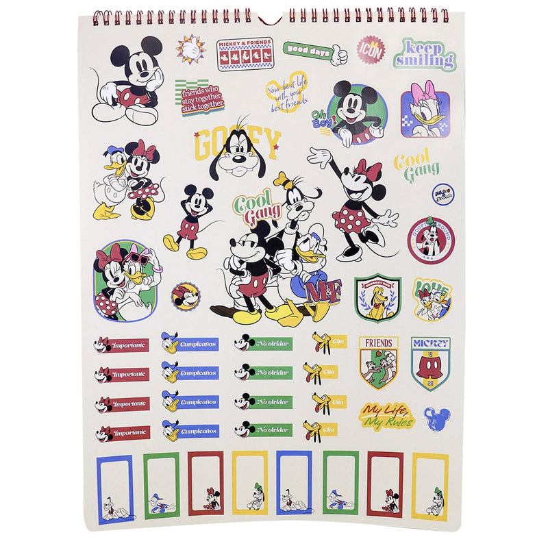 Calendario 30X40 Mickey & Friends