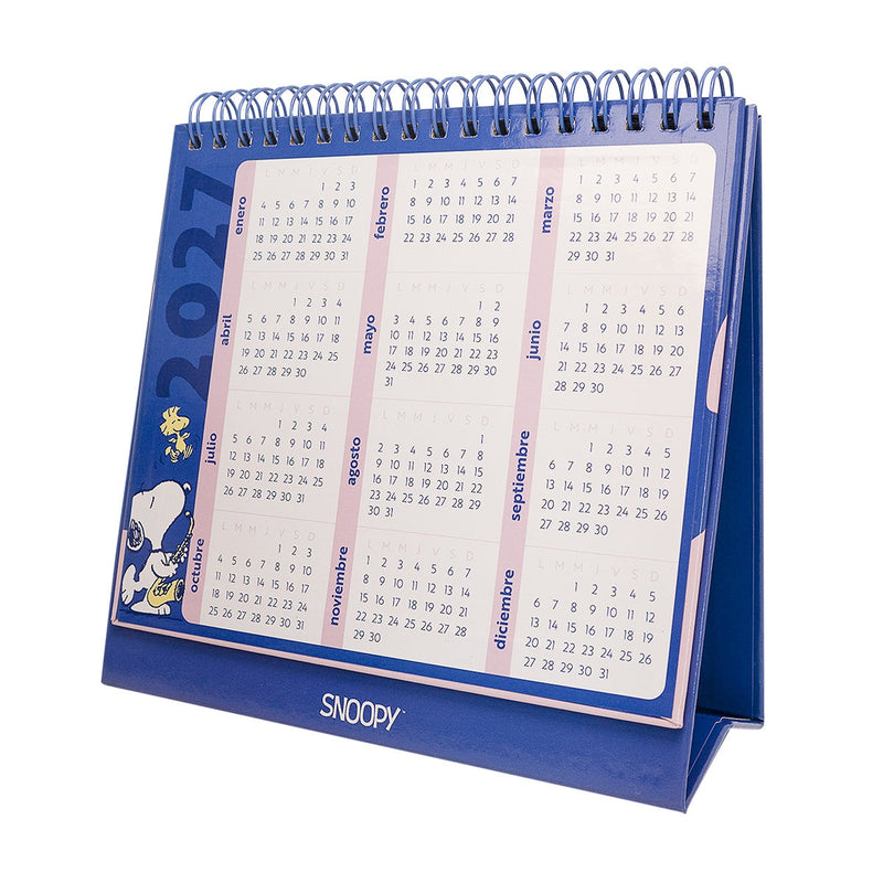 Calendario Escritorio Snoopy