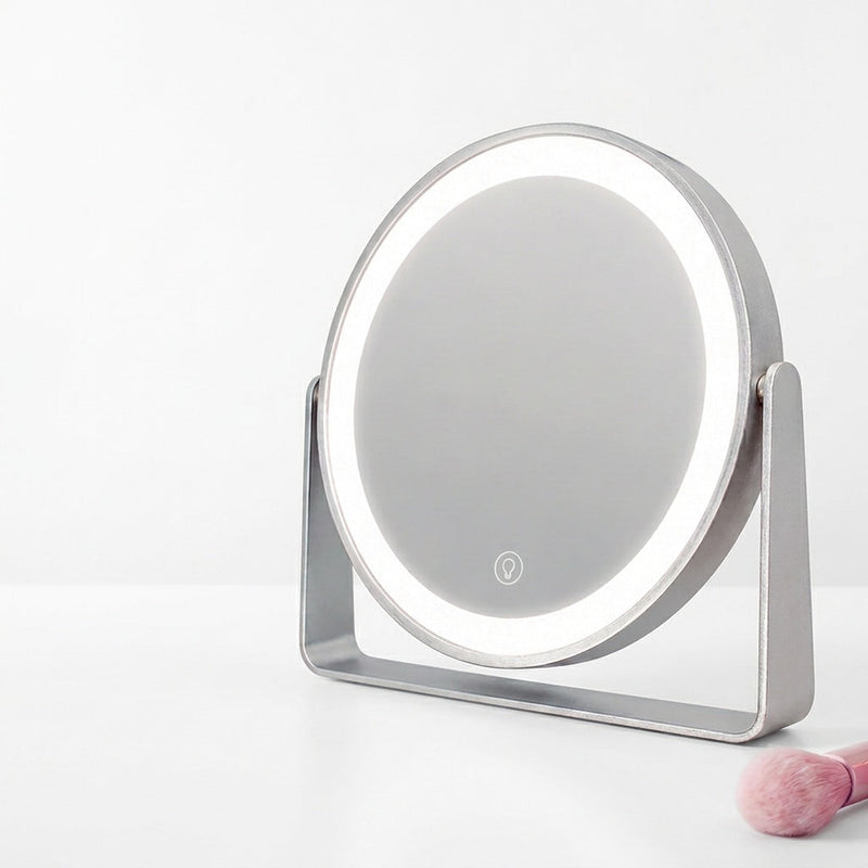 Espejo con Luz LED Doble Cara giratorio de 360°  Serena House - Farmacias Arrocha
