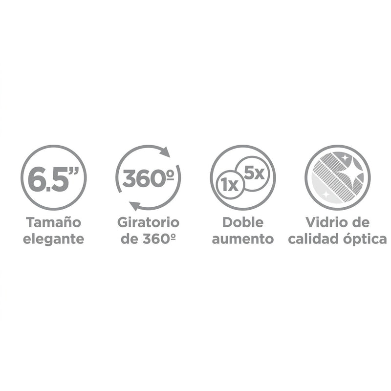 Espejo de Tocador de 6.5” Serena House - Farmacias Arrocha