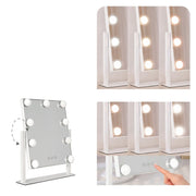 Espejo para Maquillaje Serena House con 9 Focos LED "(25 x 30 cm)" - Farmacias Arrocha