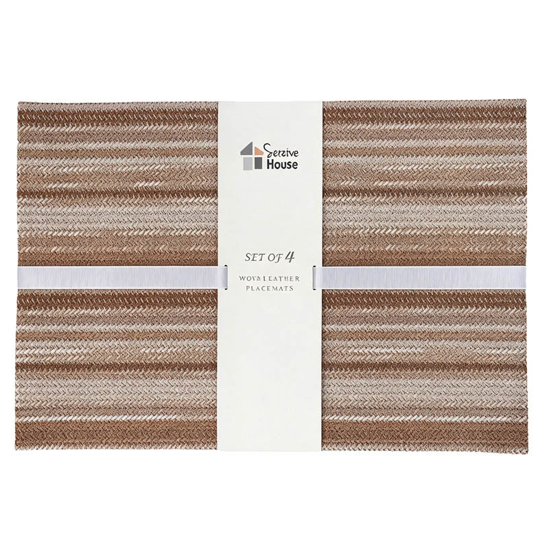 Set de 4 Individuales de Mesa Serena House – 33 × 48 cm - Farmacias Arrocha