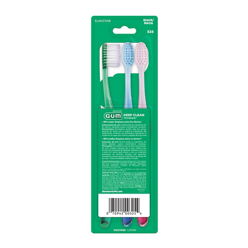 Gum Gum Deep Cln Cmp Sft 3Ct Lam - Farmacias Arrocha