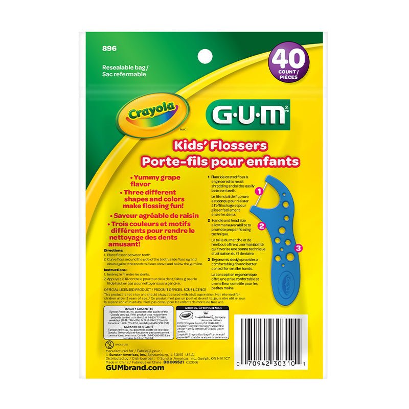 Gum Flosser Kid´S De 30 Unidades - Farmacias Arrocha
