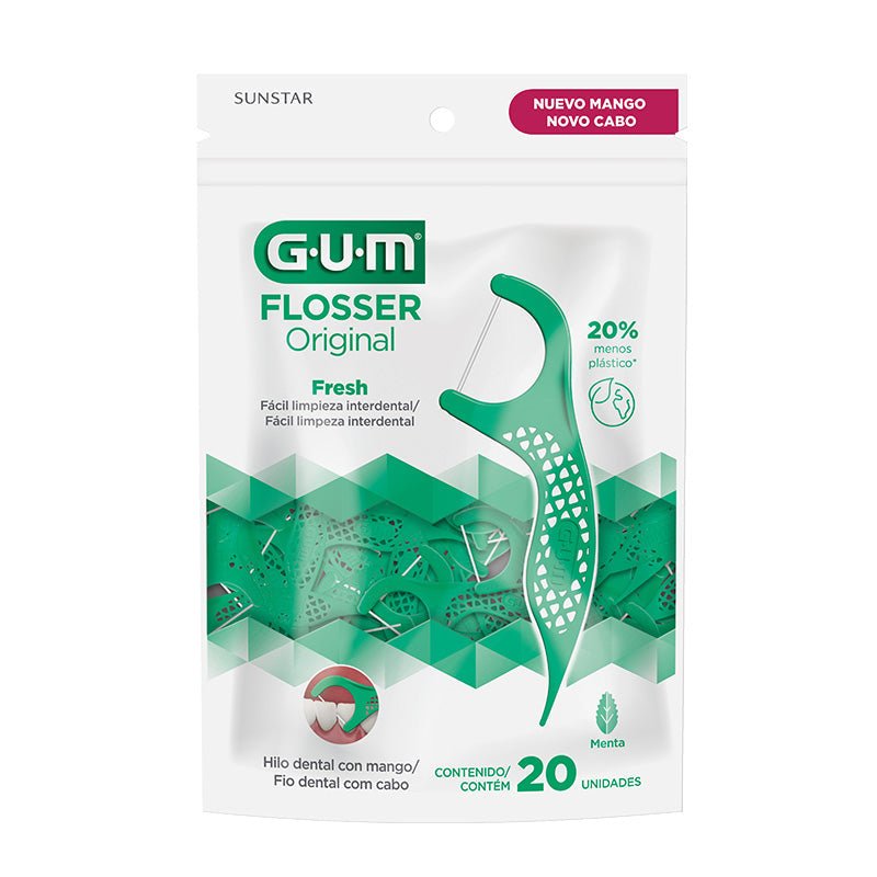 Gum Eez - Thru Flosser Mint 20Ct Tr - Farmacias Arrocha