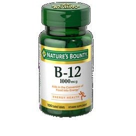 Nature's Bounty B12 1000 Mcg De 100 Tabletas - Farmacias Arrocha