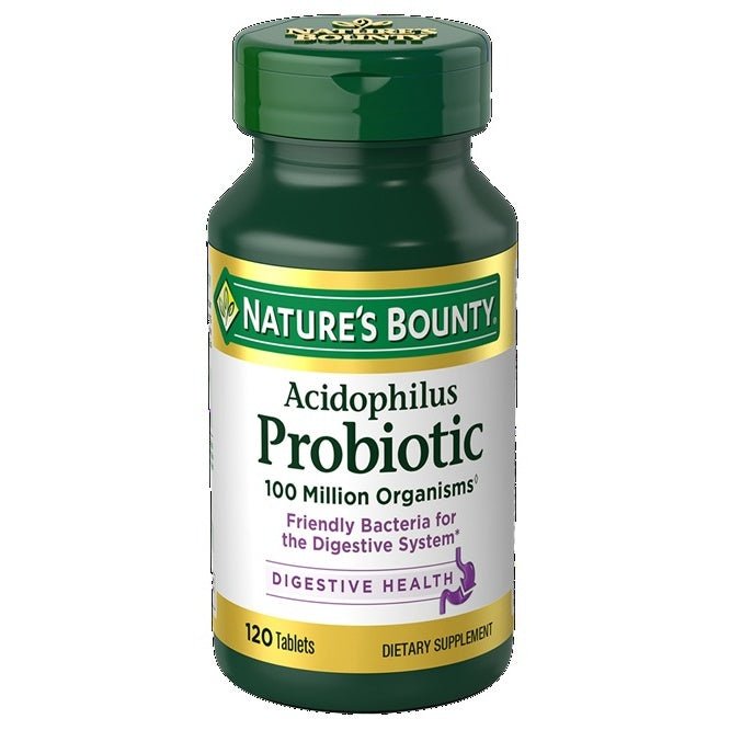 Nature's Bounty Acidophilus 120 Capsulas - Farmacias Arrocha