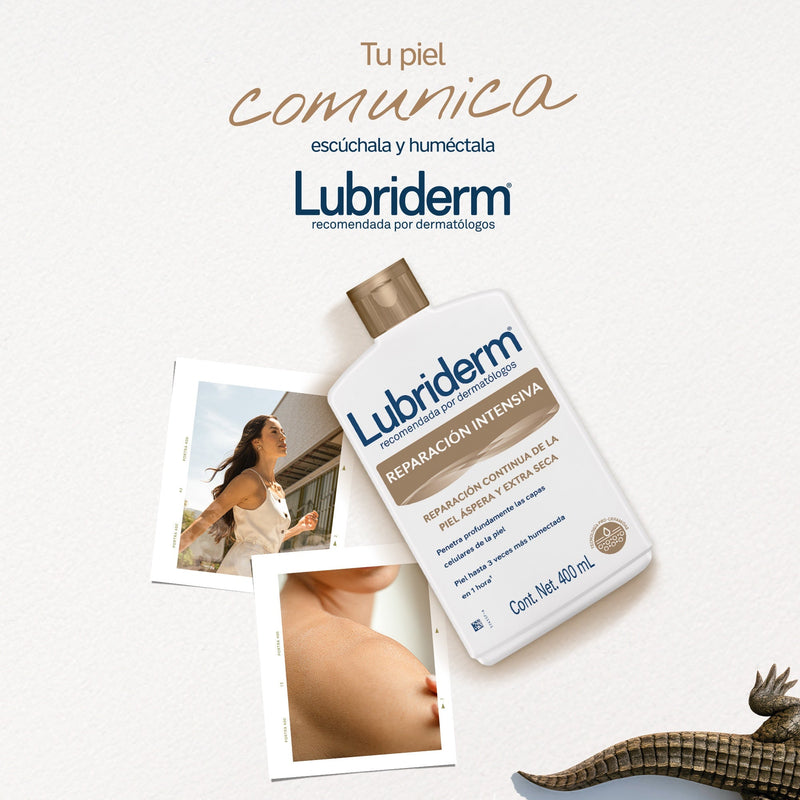 Crema Corporal LUBRIDERM Reparación Intensiva 400 ML