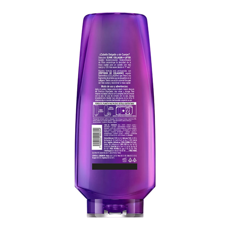 Acondicionador L'Oreal Paris Colageno Lifter 370ml
