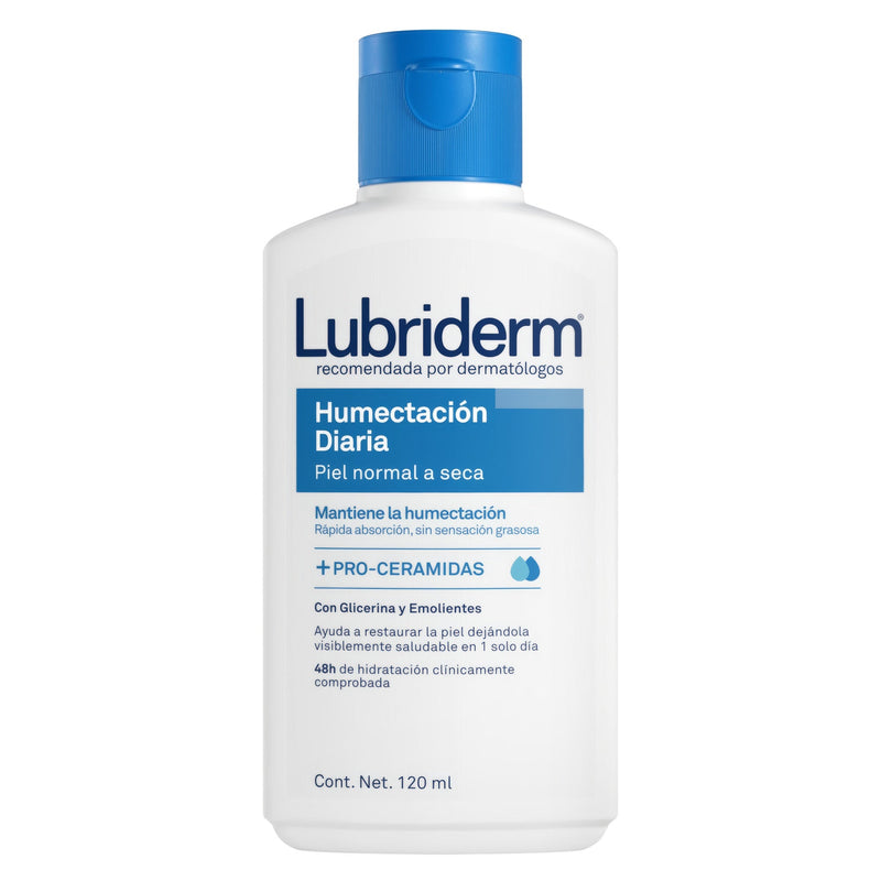 Crema Corporal LUBRIDERM Humectación Diaria 120ml