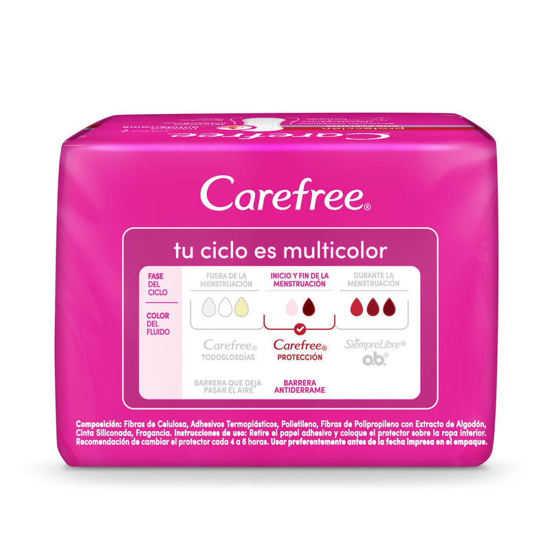 Protectores CAREFREE® Protección 15 UND