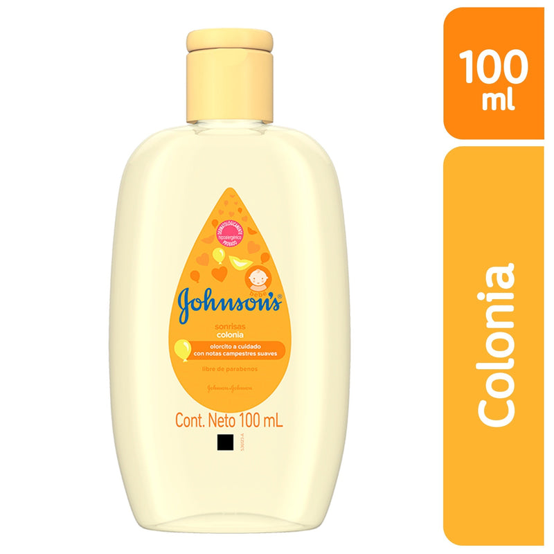 Johnsons Baby Colonia Sonrisas 100Ml - Farmacias Arrocha