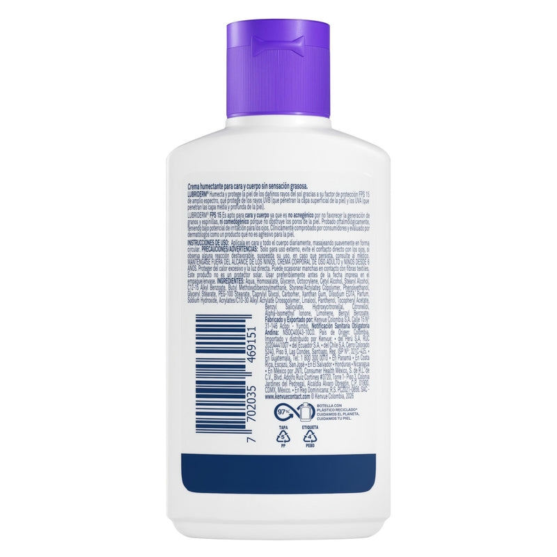 Crema Corporal LUBRIDERM Fps 15 x 120 ML