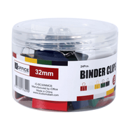 Binder Clips 32mm 24 Pcs - Farmacias Arrocha