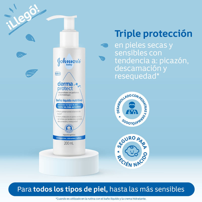 JS BABY SAB LIQ DERMA DEF 6X200ML EXP
