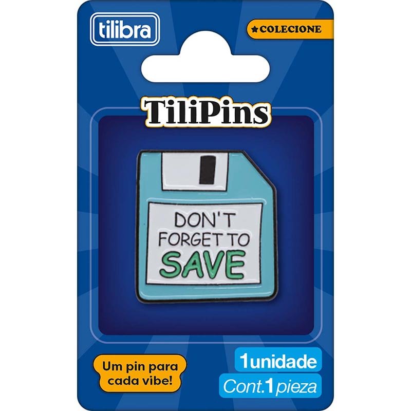 Pin Metal Dont Forget Save Blt - Farmacias Arrocha