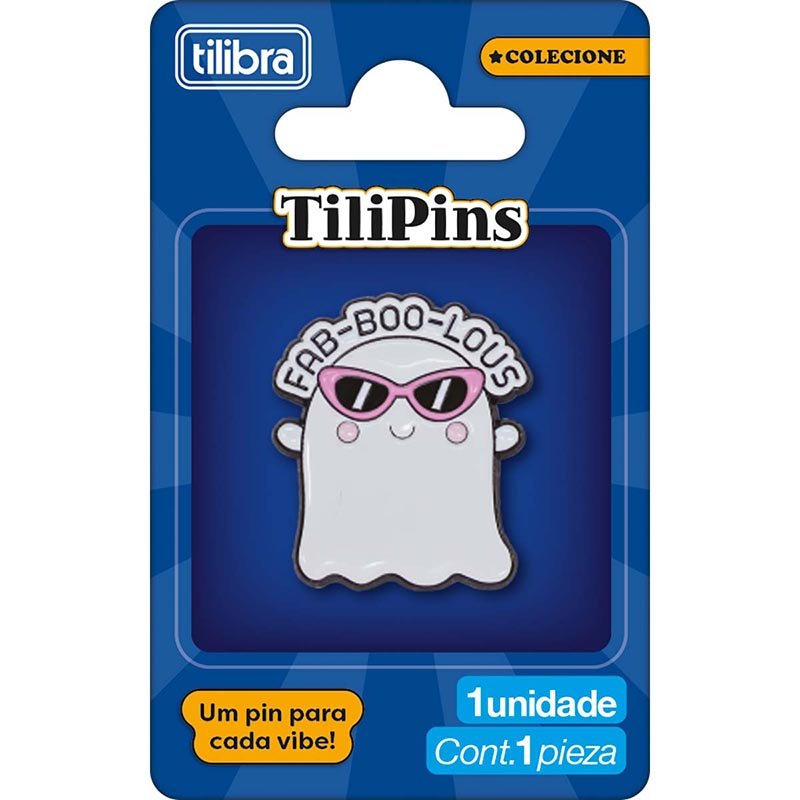 Pin Metal Fab - Boo - Lous Blt - Farmacias Arrocha