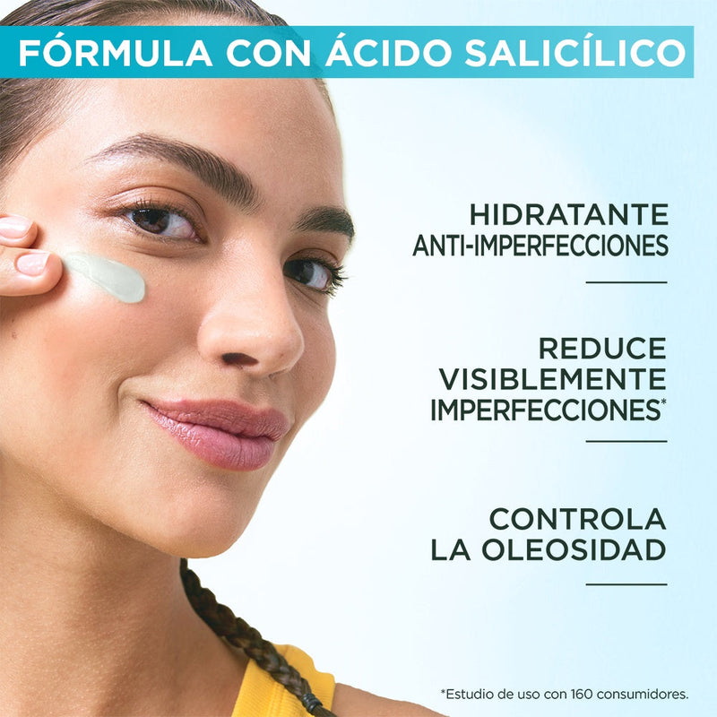 Crema Hidratante Garnier Toque Seco Salicílico 85 gr