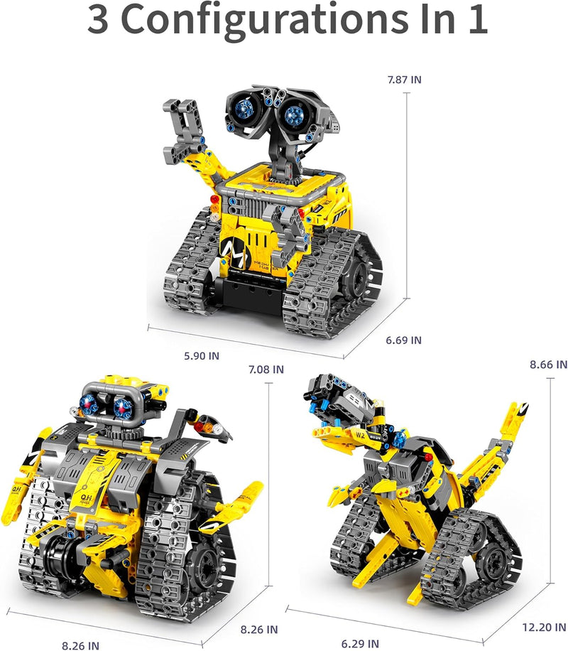 Robot R/C 3 en 1 - 434 Piezas - Farmacias Arrocha