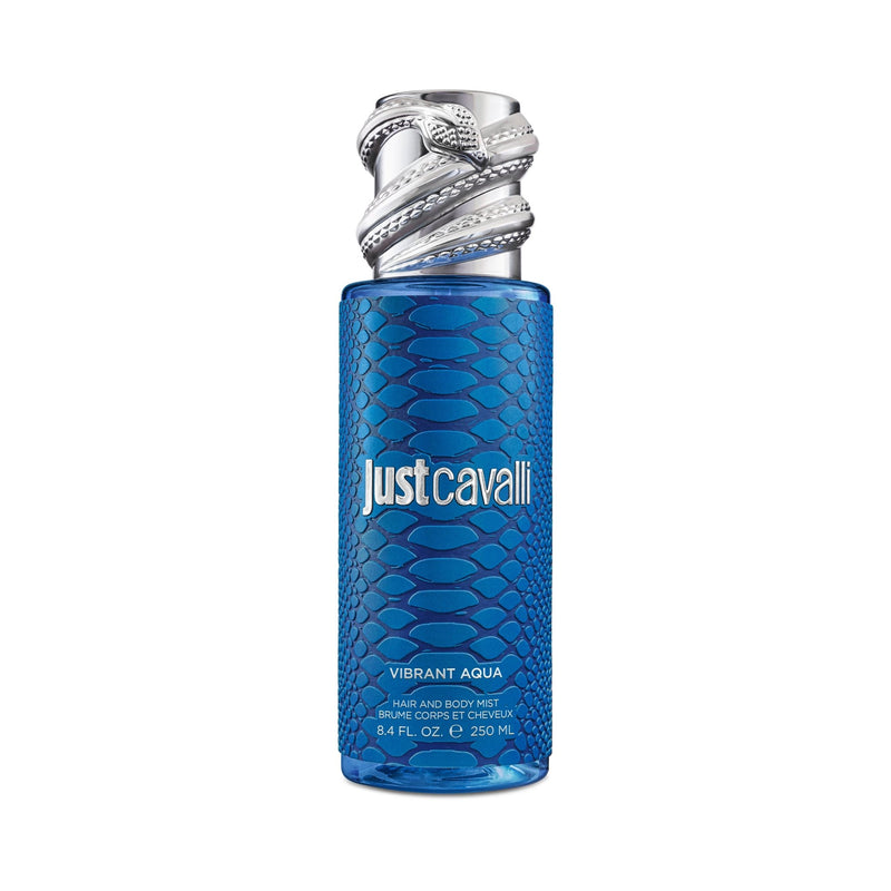 Just Cavalli Hair & Body Mist Vibrant Aqua 250ml - Farmacias Arrocha