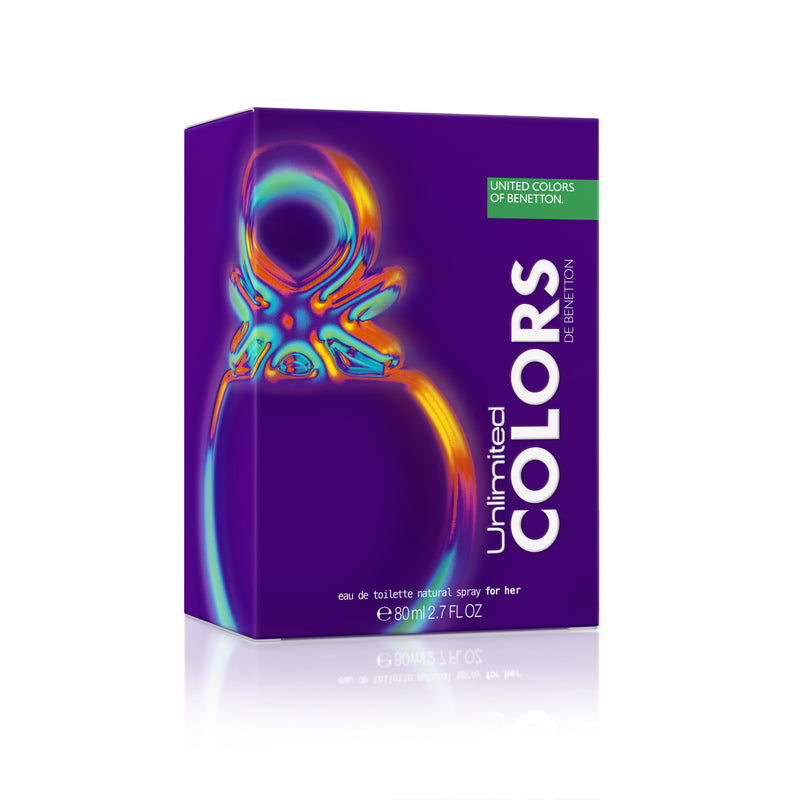 BENETTON COLORS UNLIMITED  HER EDT80ML