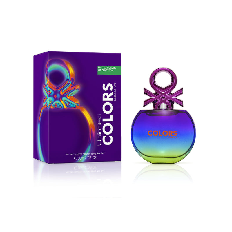 BENETTON COLORS UNLIMITED  HER EDT80ML