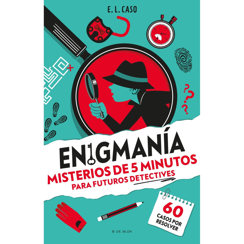 Enigmanía. Misterios de 5 minutos para futuros detectives
60 misterios de 5 minutos para niños y niñas