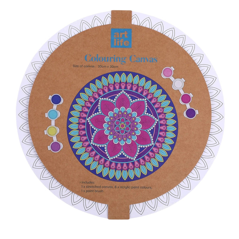 Canvas Para Colorear - Art Life - Farmacias Arrocha