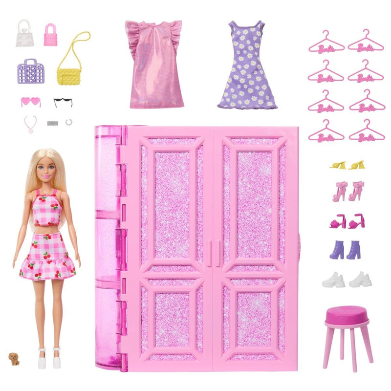 Barbie Armario de Sueños con Muñeca y Accesorios - Farmacias Arrocha