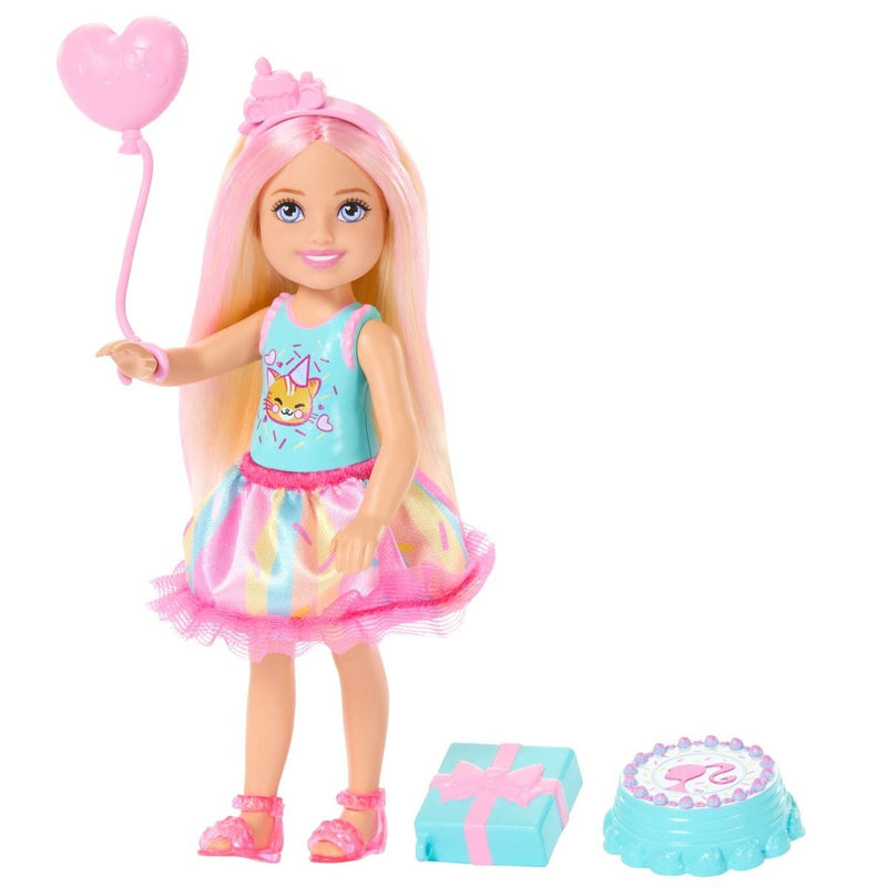 Barbie Club Chelsea Muñeca Celebración de Cumpleaños y Accesorios - Farmacias Arrocha