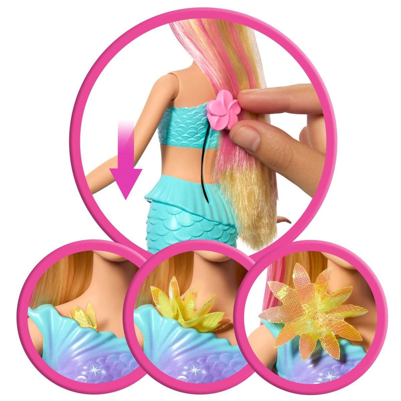 Barbie Sirena Magia de Flores - Farmacias Arrocha