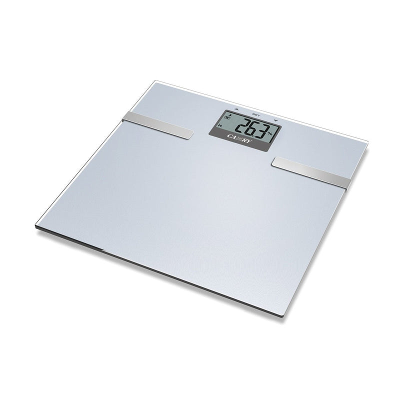 Báscula de baño digital de composición corporal con plataforma de vidrio templado - Farmacias Arrocha