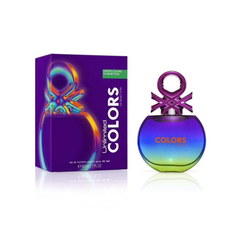 BENETTON COLORS UNLIMITED HER EDT80ML - Farmacias Arrocha