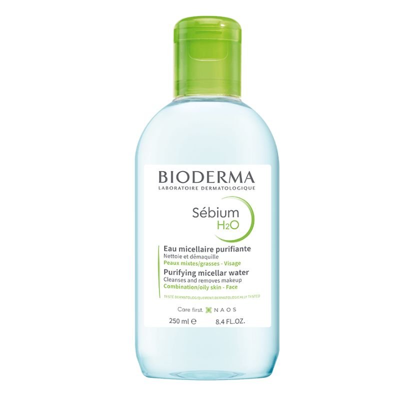 Bioderma Sébium H2O Alto poder limpiador y purificante 250ml - Farmacias Arrocha