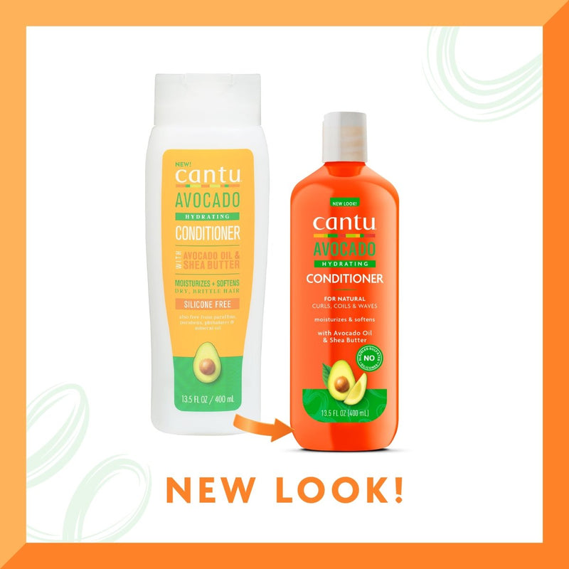 Cantu Avocado Hydrating Cream Conditioner, 13.5 fl oz - Farmacias Arrocha