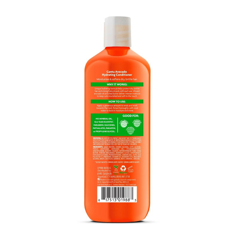 Cantu Avocado Hydrating Cream Conditioner, 13.5 fl oz - Farmacias Arrocha