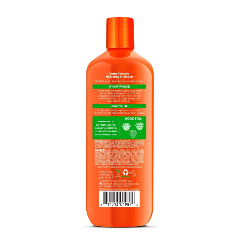 Cantu Avocado Hydrating Shampoo, 13.5 fl oz - Farmacias Arrocha
