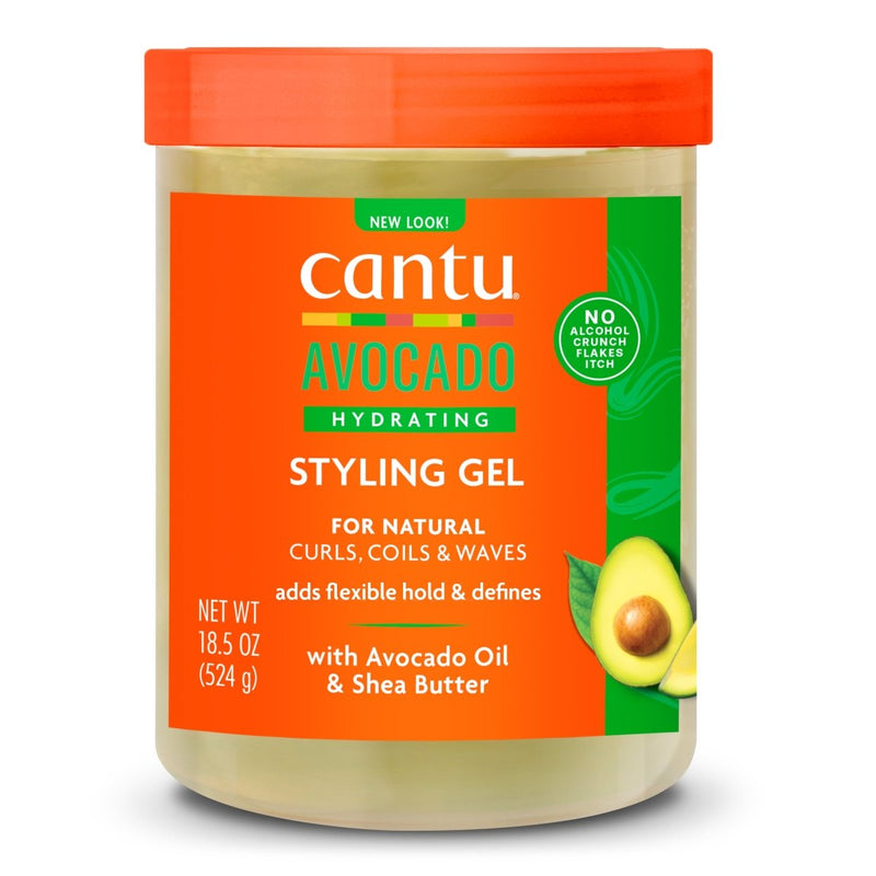 Cantu Avocado Hydrating Styling Gel, 18.5 oz - Farmacias Arrocha