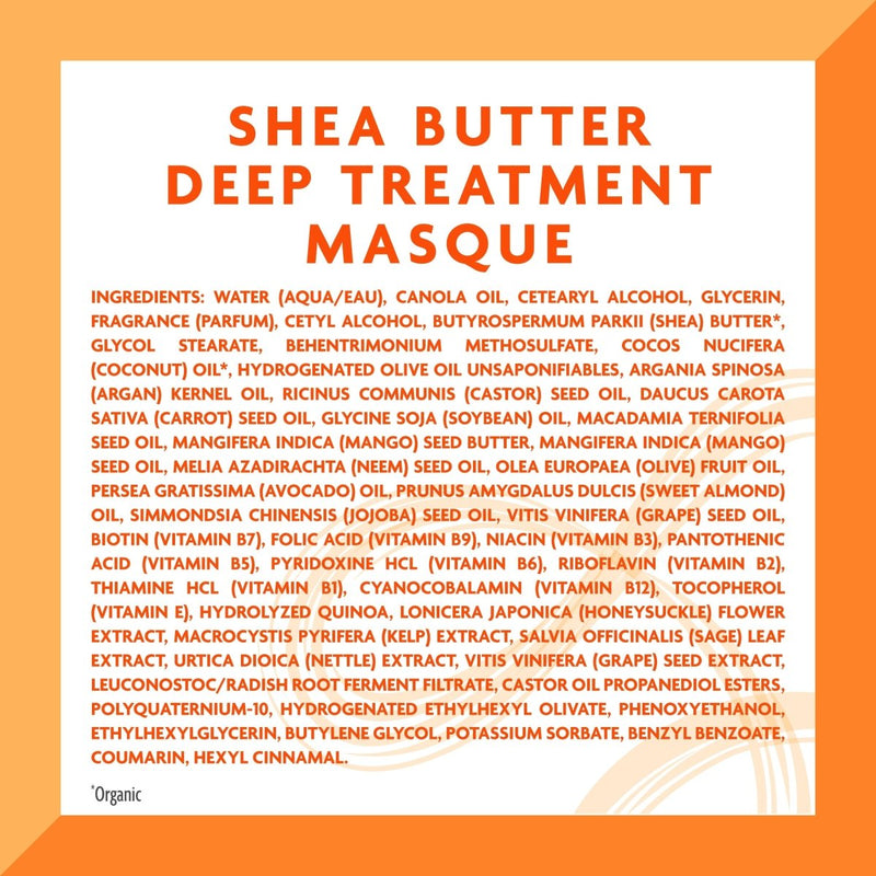 Cantu Deep Treatment Masque with Shea Butter for Natural Hair, 12 oz - Farmacias Arrocha