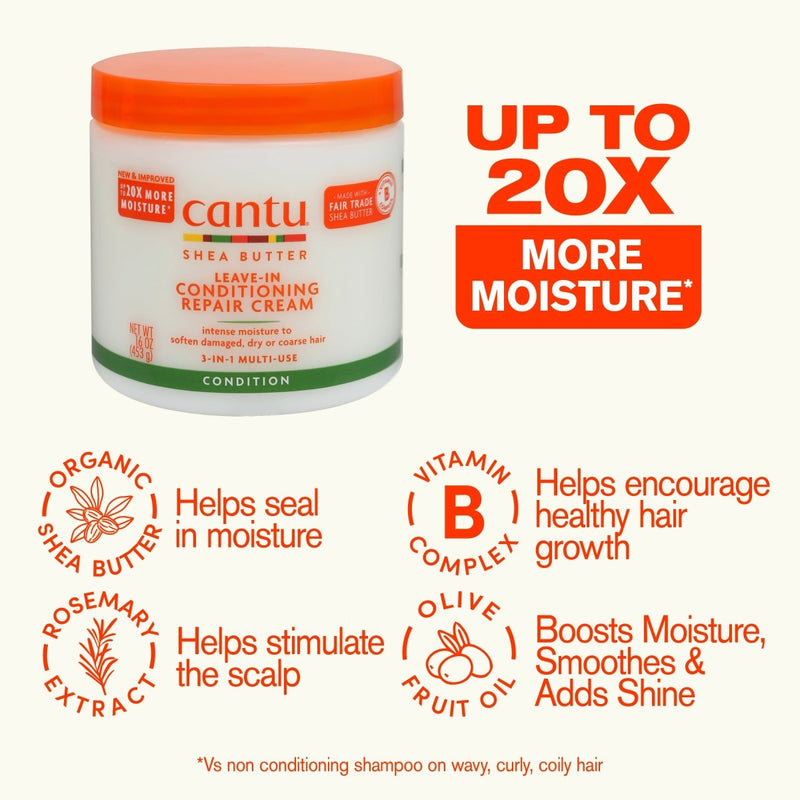 Cantu Natural Butter Leave Conditioning - Farmacias Arrocha