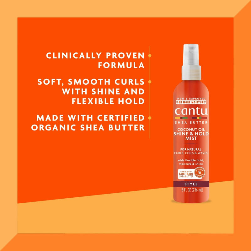 Cantu Shea Butter Coconut Shine & Hold M - Farmacias Arrocha