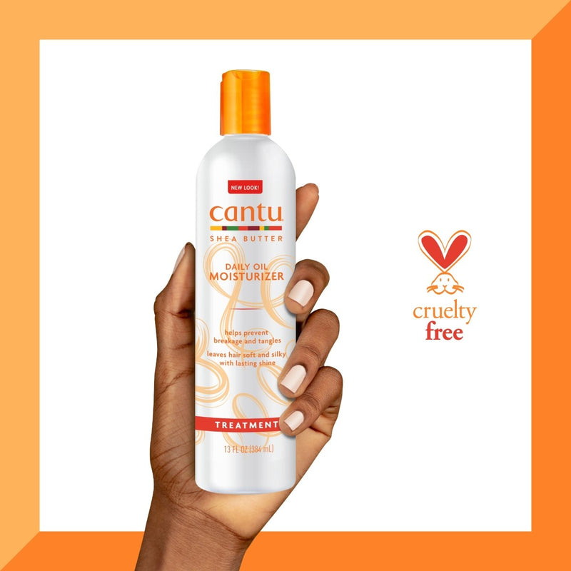 Cantu Shea Butter Daily Oil Moisturizer, Softens & Protects, 13 fl oz - Farmacias Arrocha
