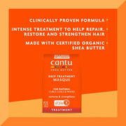 Cantu Shea Butter for Natural Hair Deep Treatment Hair Masque, 1.75oz - Farmacias Arrocha