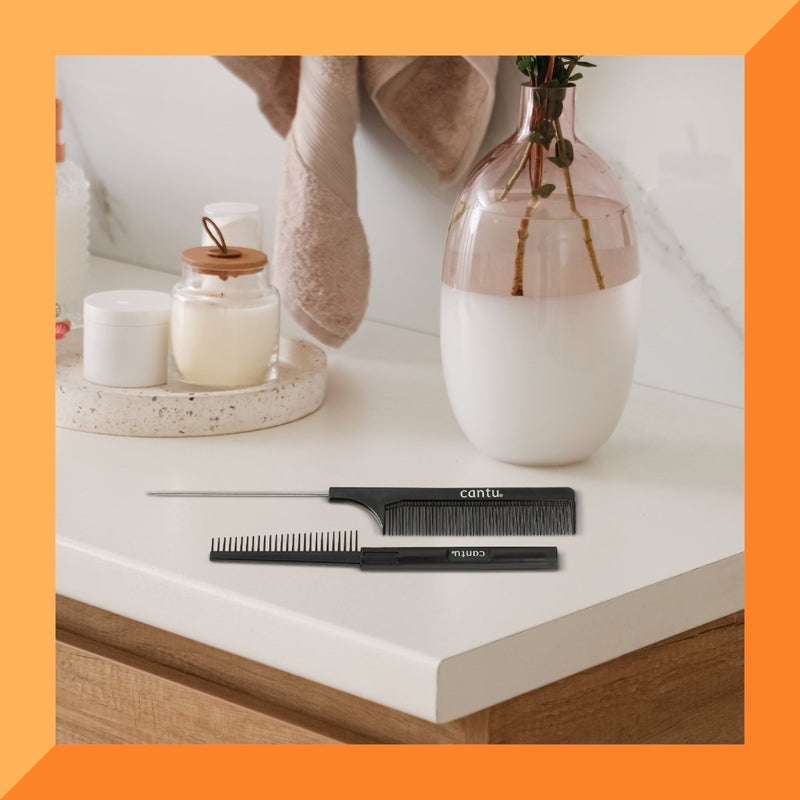 Cantu Style Part & Twist Hair Combs, 2 piece set - Farmacias Arrocha