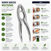 Cascanueces cromado. - Farmacias Arrocha